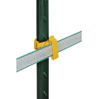 Isolator Band T-Post AKO 25 Stück Gelb