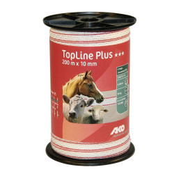 Weiß/rotes Band TopLine Plus AKO Weiß / Rot Wei&amp;amp;amp;amp;amp;amp;szlig;