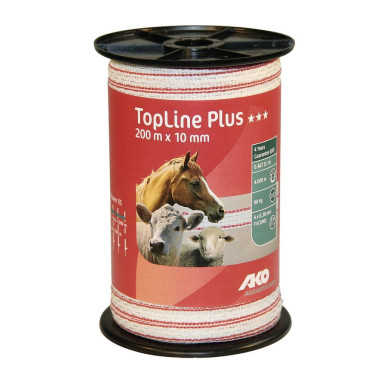 Weiß/rotes Band TopLine Plus AKO Weiß / Rot Wei&amp;amp;amp;amp;amp;amp;szlig;