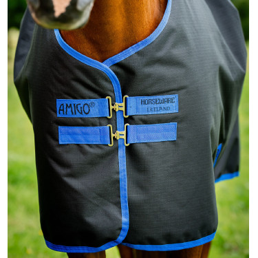 Amigo Ripstop Horseware 900D Plus Turnout 0g Decke Schwarz / Klassisches Blau Amigo Ripstop Horseware 900D Plus Turnout 0g Decke Schwarz / Klassisches Blau