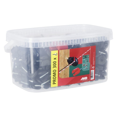 Kompakter Ringisolator AKO Schwarz Kompakter Ringisolator AKO Schwarz