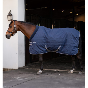 Stalldecke Horseware Rhino Original Vari-Layer 250g Schwarz / Titan Grau / Klassisches Blau Stalldecke Horseware Rhino Original Vari-Layer 250g Schwarz / Titan Grau / Klassisches Blau