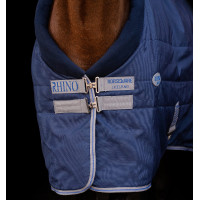 Stalldecke Horseware Rhino Original Vari-Layer 250g Marine kariert / Indigo Marineblau Stalldecke Horseware Rhino Original Vari-Layer 250g Marine kariert / Indigo Marineblau