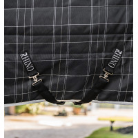 Stalldecke Horseware Rhino Original Vari-Layer 250g Marine kariert / Indigo Marineblau