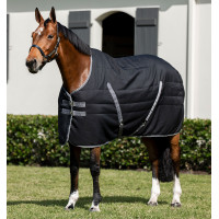 Boxdecke Horseware Rambo 100g Schwarz / Sturm / Silbergrau