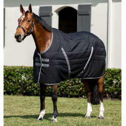 Boxdecke Horseware Rambo 100g Schwarz / Sturm / Silbergrau