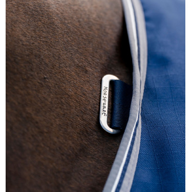 Boxdecke Horseware Rambo 100g Marine / Gewitter / Silbergrau Marineblau Boxdecke Horseware Rambo 100g Marine / Gewitter / Silbergrau Marineblau