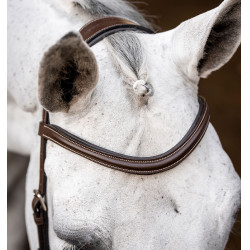Trense Horseware Micklem Deluxe Competition Dunkles Havanna Braun