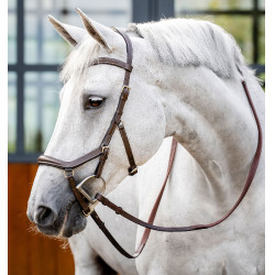 Trense Horseware Micklem Deluxe Competition Dunkles Havanna Braun