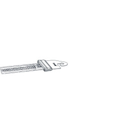 Barrierengriff mit Bandverbinder Litzclip® AKO Barrierengriff mit Bandverbinder Litzclip® AKO