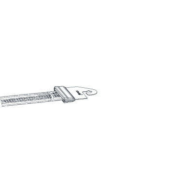 Barrierengriff mit Bandverbinder Litzclip® AKO Barrierengriff mit Bandverbinder Litzclip® AKO