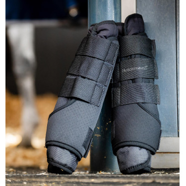 Horseware® Pro Bamboo Stallgamaschen Schwarz / schwarz Horseware® Pro Bamboo Stallgamaschen Schwarz / schwarz