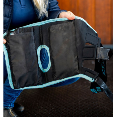 Gamaschen Horseware Ice-Vibe Schwarz / Aqua