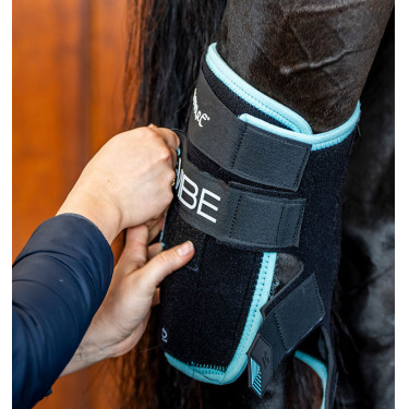 Gamaschen Horseware Ice-Vibe Schwarz / Aqua
