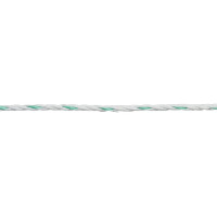 PremiumLine-Kordel AKO Weiß / Grün Wei&szlig;