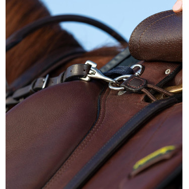 Horseware Micklem Vorderzeug mit Martingal Braun