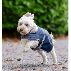 Therapeutische Decke für Hunde Horseware Ionic 50 g Imperialblau / Silber & Marineblau