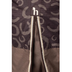 Waterdichte deken Glasgow 0 g Horze Pflaume mit Schokolade