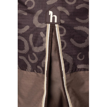 Waterdichte deken Glasgow 0 g Horze Pflaume mit Schokolade