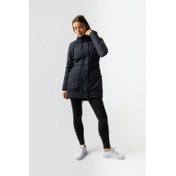 Lange beheizbare Winterjacke Jadine Horze Marine Marineblau Lange beheizbare Winterjacke Jadine Horze Marine Marineblau