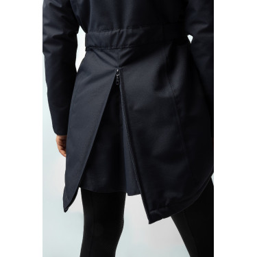 Lange beheizbare Winterjacke Jadine Horze Marine Marineblau Lange beheizbare Winterjacke Jadine Horze Marine Marineblau