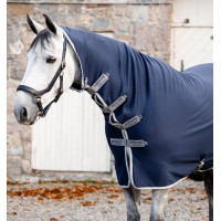 Horseware Abschwitzdecke Amigo Jersey, vollständig Marine / Titan Grau / Silber Marineblau