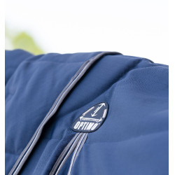 Pferdedecke Horseware Rambo Optimo Stable Plus 400g Marine / Gewitter / Silbergrau Marineblau