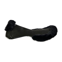 Acavallo Gel NS-S Classic-S Halbpadschnitt flach Sattelpad Schwarz / schwarzes Schaf Acavallo Gel NS-S Classic-S Halbpadschnitt flach Sattelpad Schwarz / schwarzes Schaf