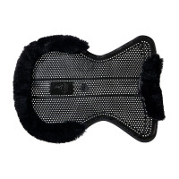 Acavallo Gel NS-S Classic-S Halbpadschnitt flach Sattelpad Schwarz / schwarzes Schaf