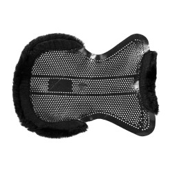 Acavallo Gel NS-S Classic-S Halbpadschnitt flach Sattelpad Schwarz / schwarzes Schaf Acavallo Gel NS-S Classic-S Halbpadschnitt flach Sattelpad Schwarz / schwarzes Schaf
