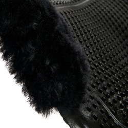 Acavallo Gel NS-S Classic-S Halbpadschnitt flach Sattelpad Schwarz / schwarzes Schaf Acavallo Gel NS-S Classic-S Halbpadschnitt flach Sattelpad Schwarz / schwarzes Schaf