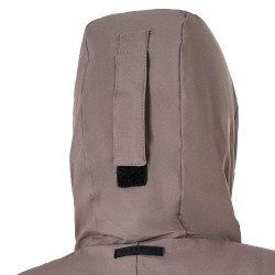 Wasserabweisende und winddichte Equestro Damenjacke Gestromt Braun