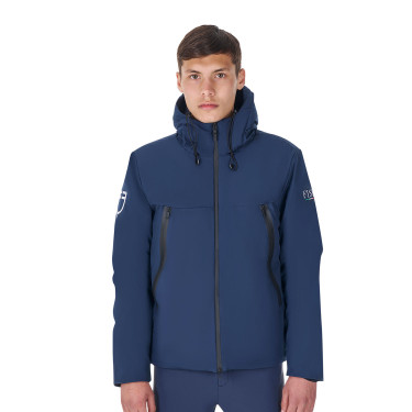 Herren-Regenjacke Equestro x FISE Marineblazer Marineblau