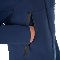 Herren-Regenjacke Equestro x FISE Marineblazer Marineblau