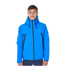 Herren-Regenjacke Equestro x FISE Blau aus Savoyen