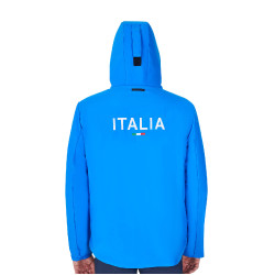 Herren-Regenjacke Equestro x FISE Blau aus Savoyen