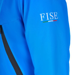 Herren-Regenjacke Equestro x FISE Blau aus Savoyen