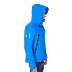 Herren-Regenjacke Equestro x FISE Blau aus Savoyen