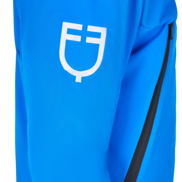 Herren-Regenjacke Equestro x FISE Blau aus Savoyen