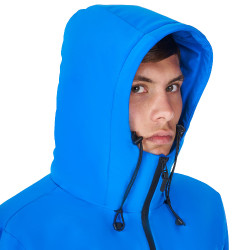 Herren-Regenjacke Equestro x FISE Blau aus Savoyen