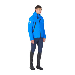 Herren-Regenjacke Equestro x FISE Blau aus Savoyen