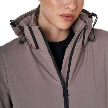 Damen-Langjacke Equestro wasserabweisend und winddicht Gestromt