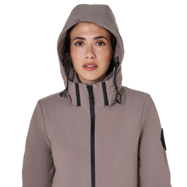 Damen-Langjacke Equestro wasserabweisend und winddicht Gestromt