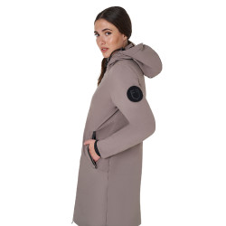 Damen-Langjacke Equestro wasserabweisend und winddicht Gestromt