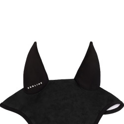 Acavallo Fliegenohren Sublime aus Louvre mit Silikon-Logopatch Schwarz
