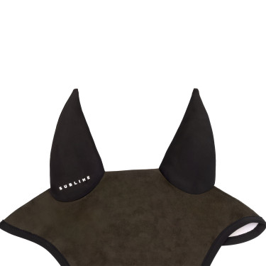 Acavallo Fliegenohren Sublime aus Louvre mit Silikon-Logopatch Braun