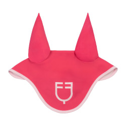 Equestro Schabracke Wave aus technischem Stoff mit Steppung Geißblatt / Ballerina