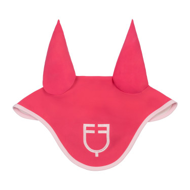 Equestro Schabracke Wave aus technischem Stoff mit Steppung Geißblatt / Ballerina