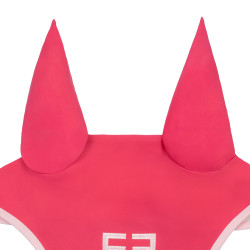 Equestro Schabracke Wave aus technischem Stoff mit Steppung Geißblatt / Ballerina