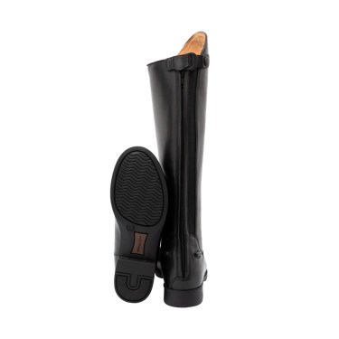 Kinderstiefel Supreme Wide Calf mit Schnürung Schwarz